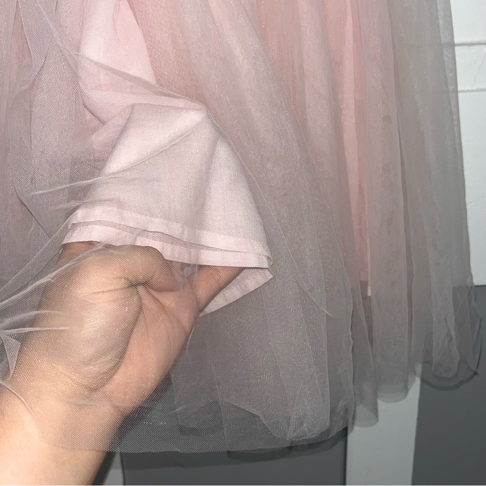 EUC Tutu Du Monde Blush Dress with Beaded & Sequin Details - Picture 4 of 9